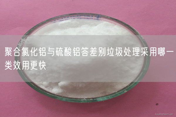 聚合氯化鋁與硫酸鋁答差別垃圾處理采用哪一類(lèi)效用更快(圖7)