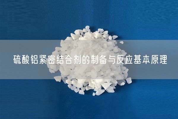 硫酸鋁緊密結合劑的制備與反應基本原理(圖1)