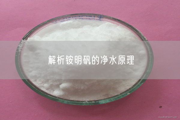 解析銨明礬的凈水原理(圖2)