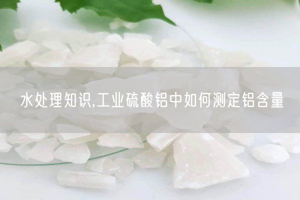 水處理知識,工業(yè)硫酸鋁中如何測定鋁含量(圖5)