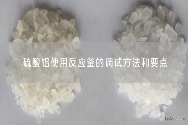 硫酸鋁使用反應釜的調試方法和要點(diǎn)(圖2)