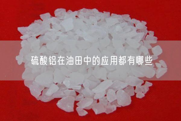 硫酸鋁在油田中的應用都有哪些(圖1)