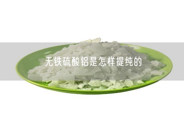 無(wú)鐵硫酸鋁是怎樣提純的(圖2)