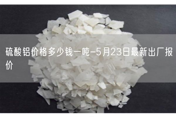 硫酸鋁價(jià)格多少錢(qián)一噸-5月23日最新出廠(chǎng)報價(jià)(圖2)