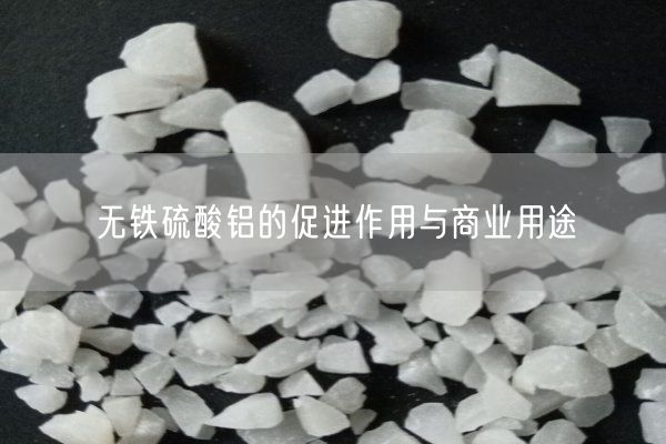 無(wú)鐵硫酸鋁的促進(jìn)作用與商業(yè)用途(圖3)