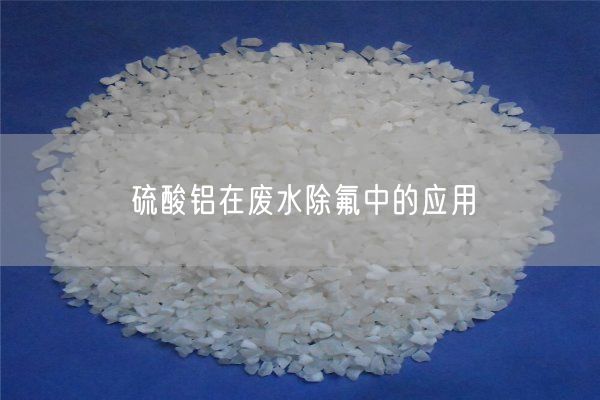 硫酸鋁在廢水除氟中的應用(圖3)