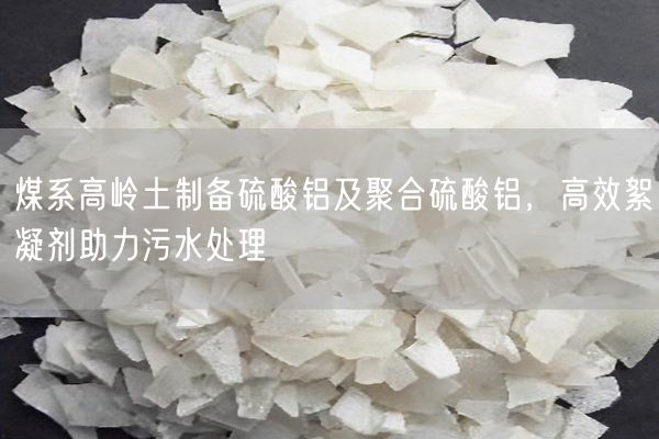 煤系高嶺土制備硫酸鋁及聚合硫酸鋁，高效絮凝劑助力污水處理(圖5)