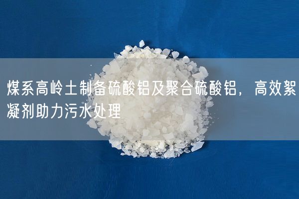 煤系高嶺土制備硫酸鋁及聚合硫酸鋁，高效絮凝劑助力污水處理(圖6)