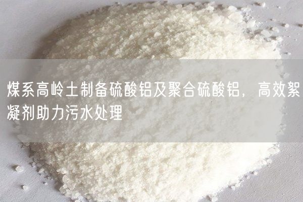 煤系高嶺土制備硫酸鋁及聚合硫酸鋁，高效絮凝劑助力污水處理(圖9)