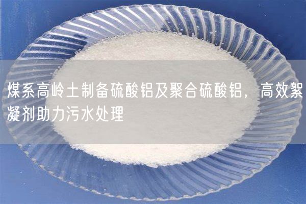 煤系高嶺土制備硫酸鋁及聚合硫酸鋁，高效絮凝劑助力污水處理(圖8)